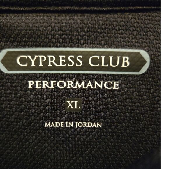 CYPRESS CLUB PERFORMANCE LONG SLEEVE BUTTON COLLAR SHIRT XL - Picture 4 of 5